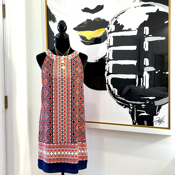 London Times Shift Dress, Size 6 - Picture 1 of 9